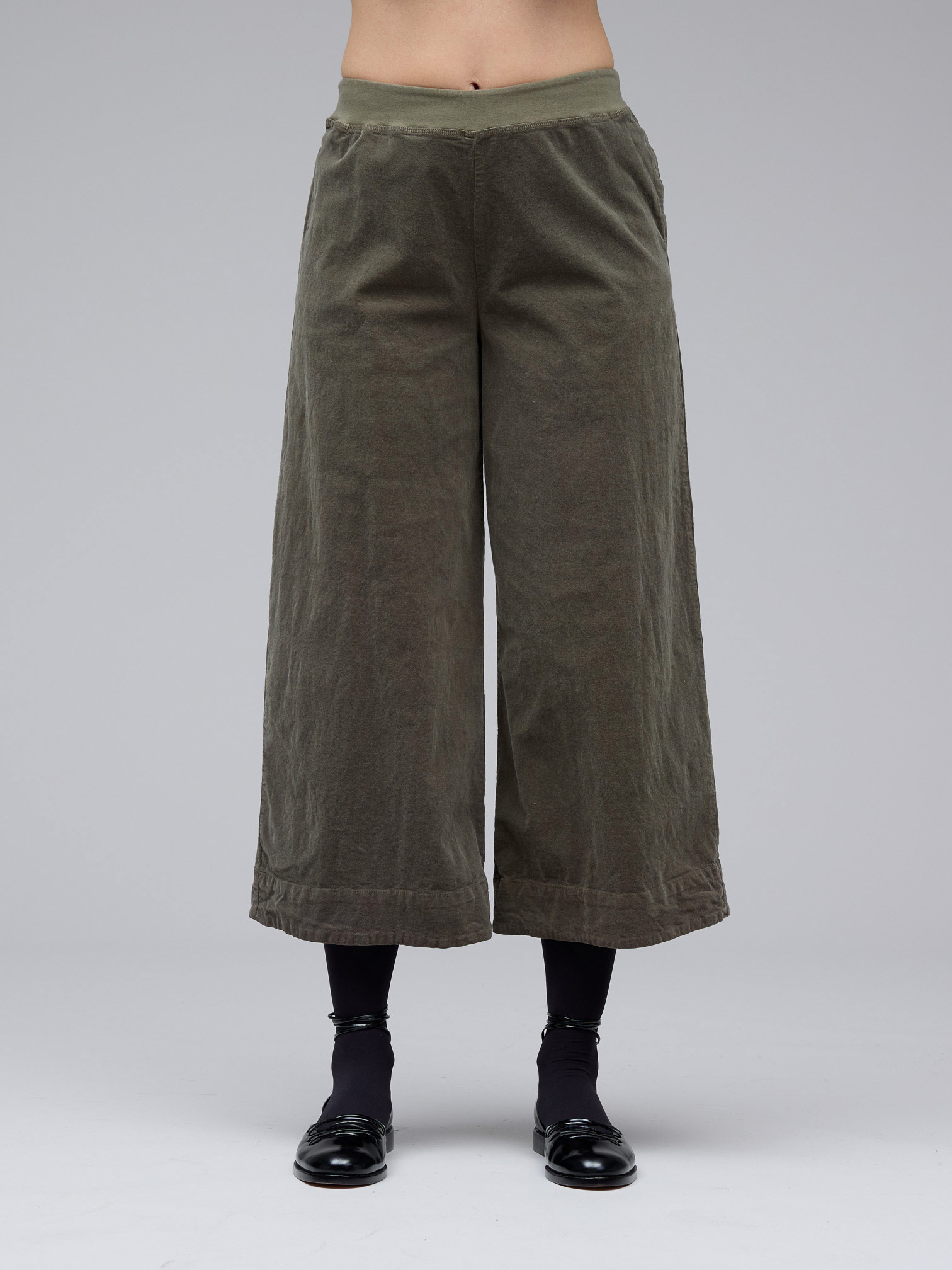 Crop Pant w/Pkts