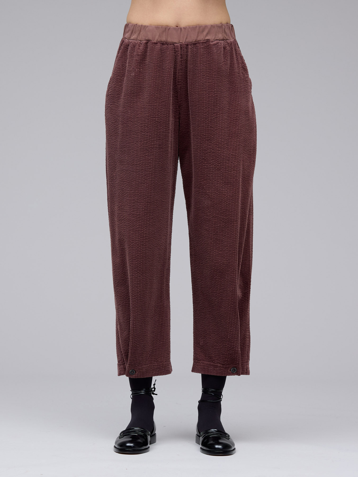 Button Pleat Pant