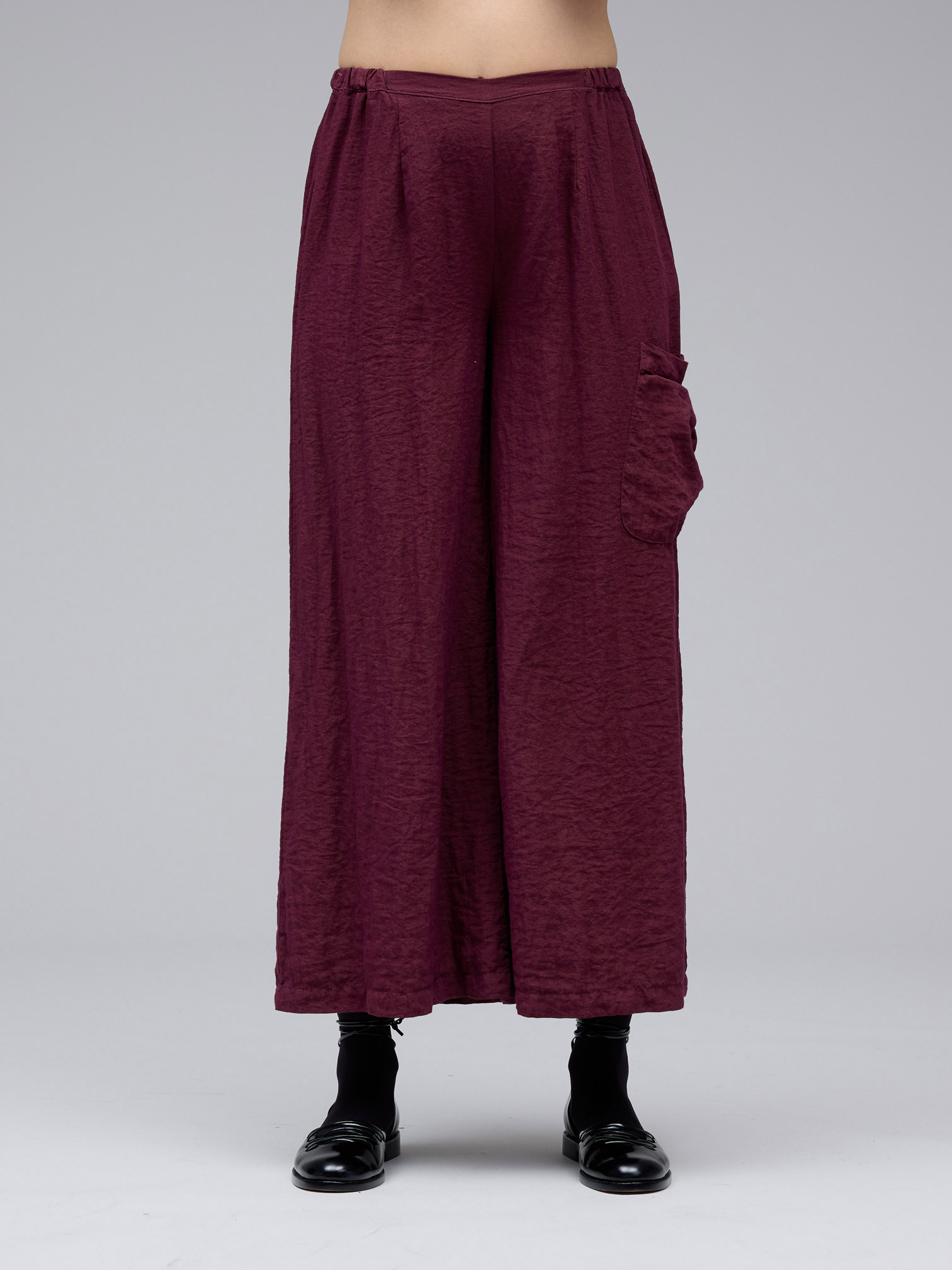 Wide Leg Pocket Pant