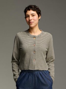 Crop Asym Cardi