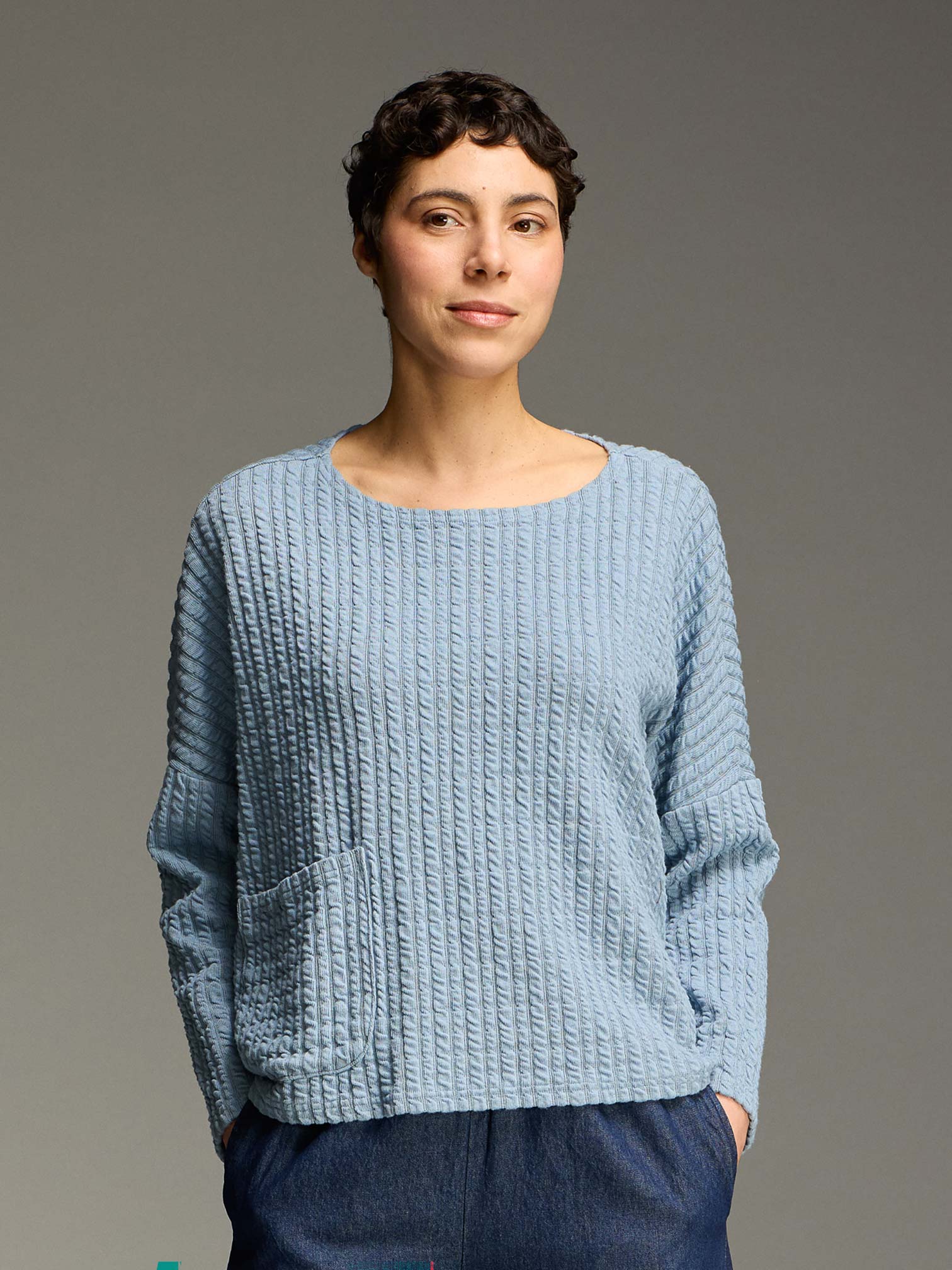 Osize Pocket Pullover