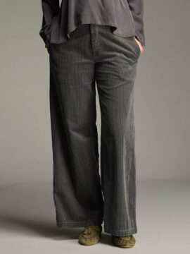 Wide Leg Zip Pant