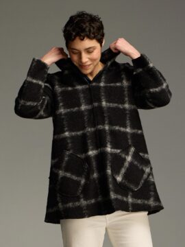 Hooded Swing Jacket