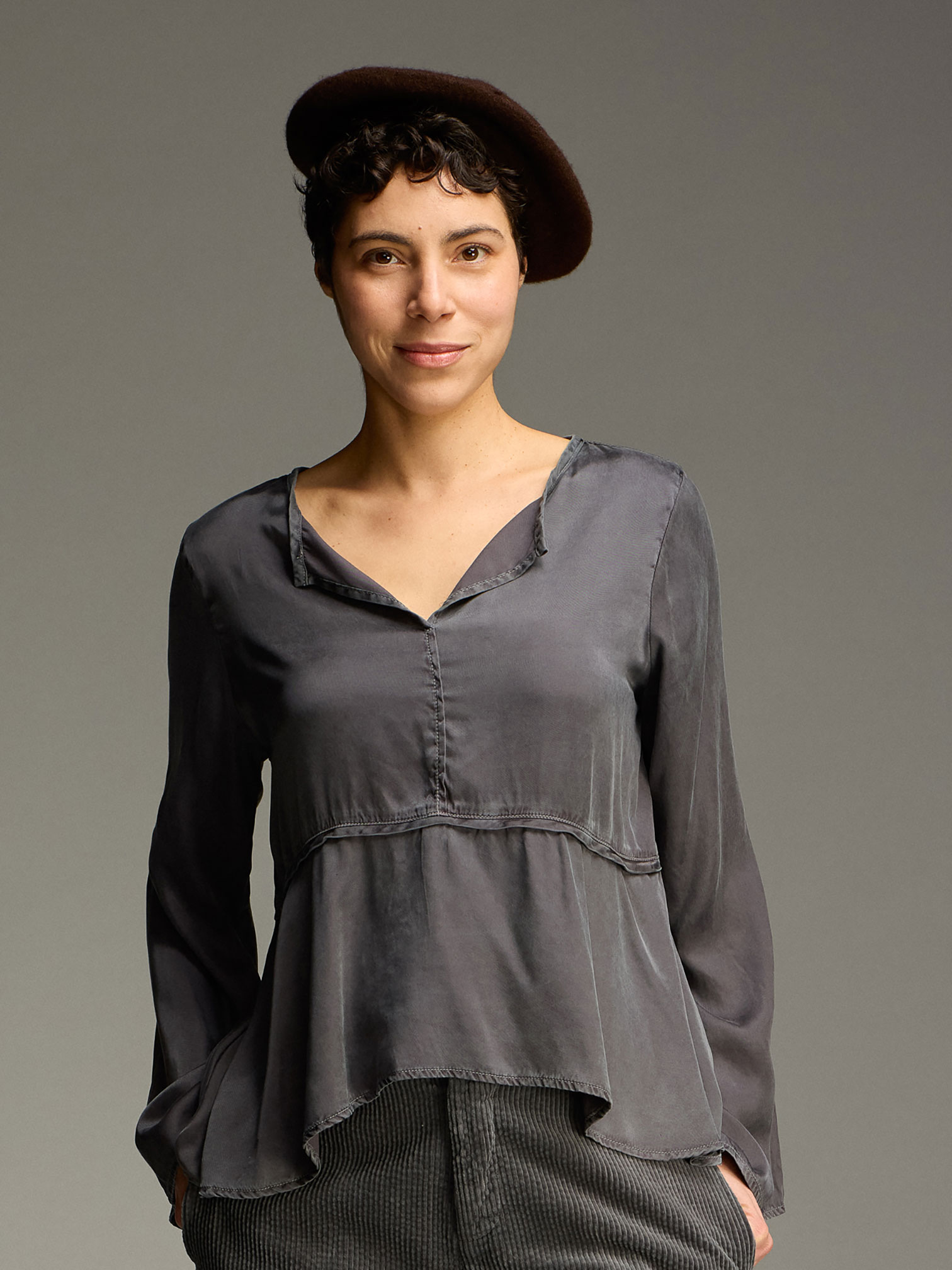 Raw Edge Pullover