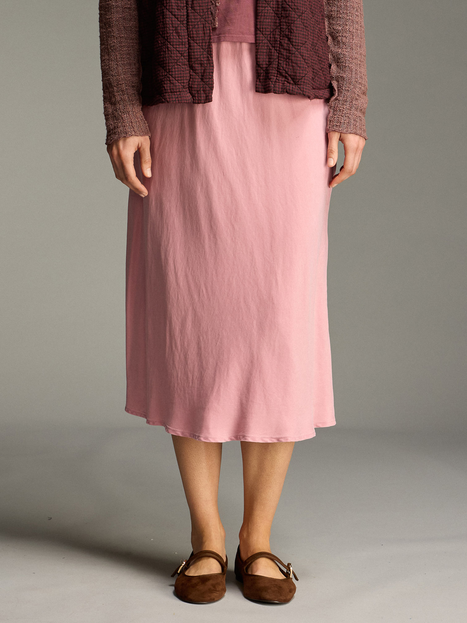 Bias Midi Skirt