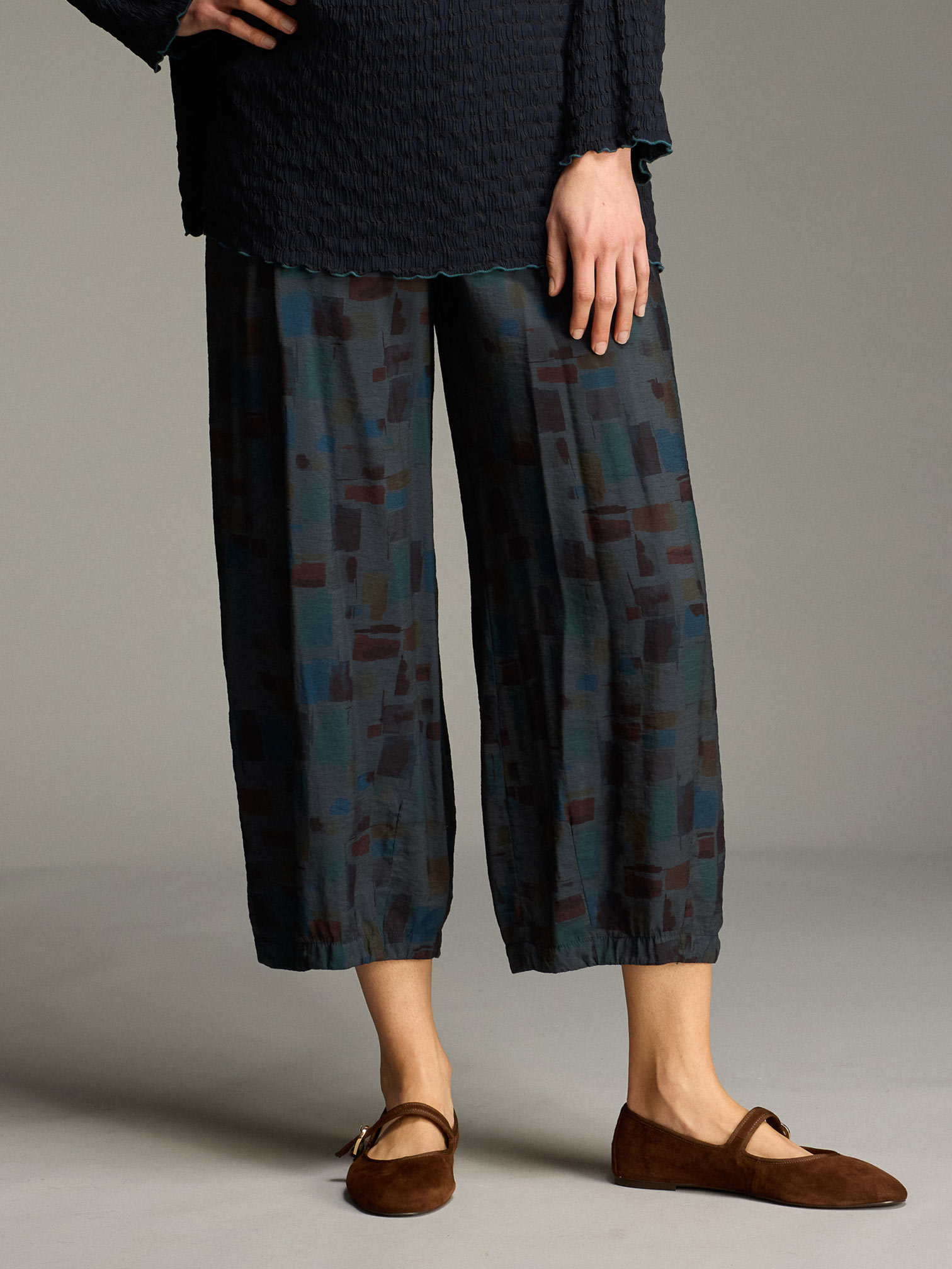 Cropped Pant w/Darts