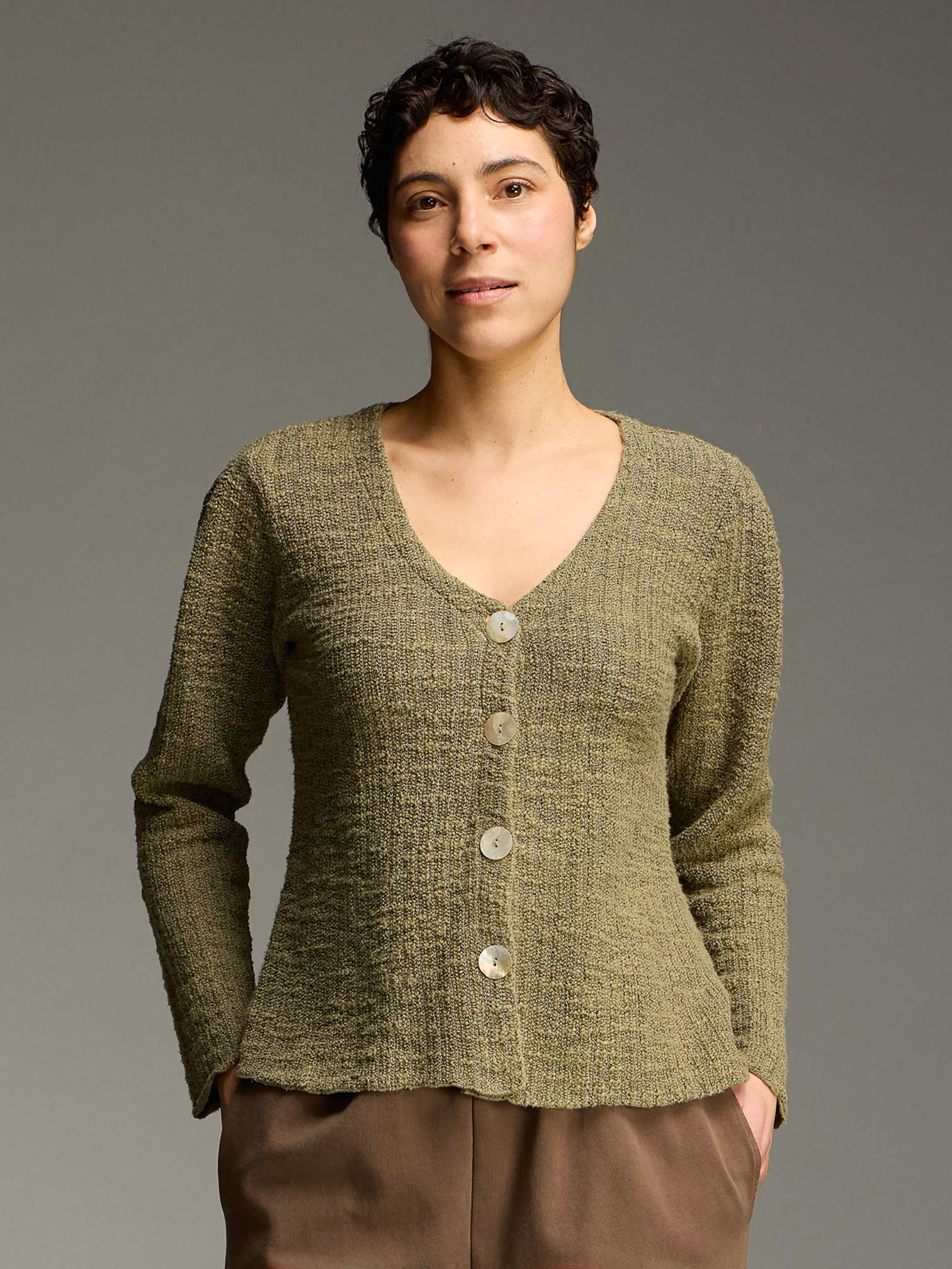 Puff Sleeve Cardi