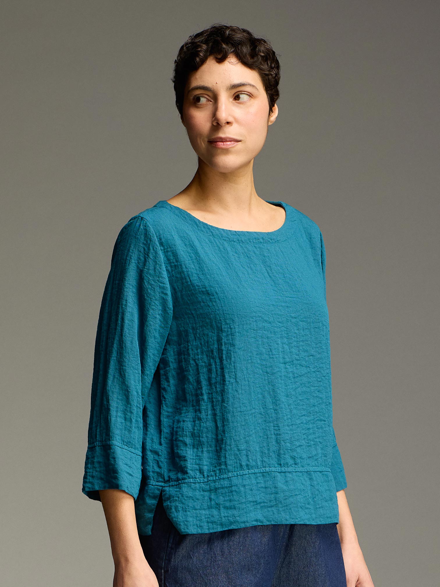 Boatneck Vent Top