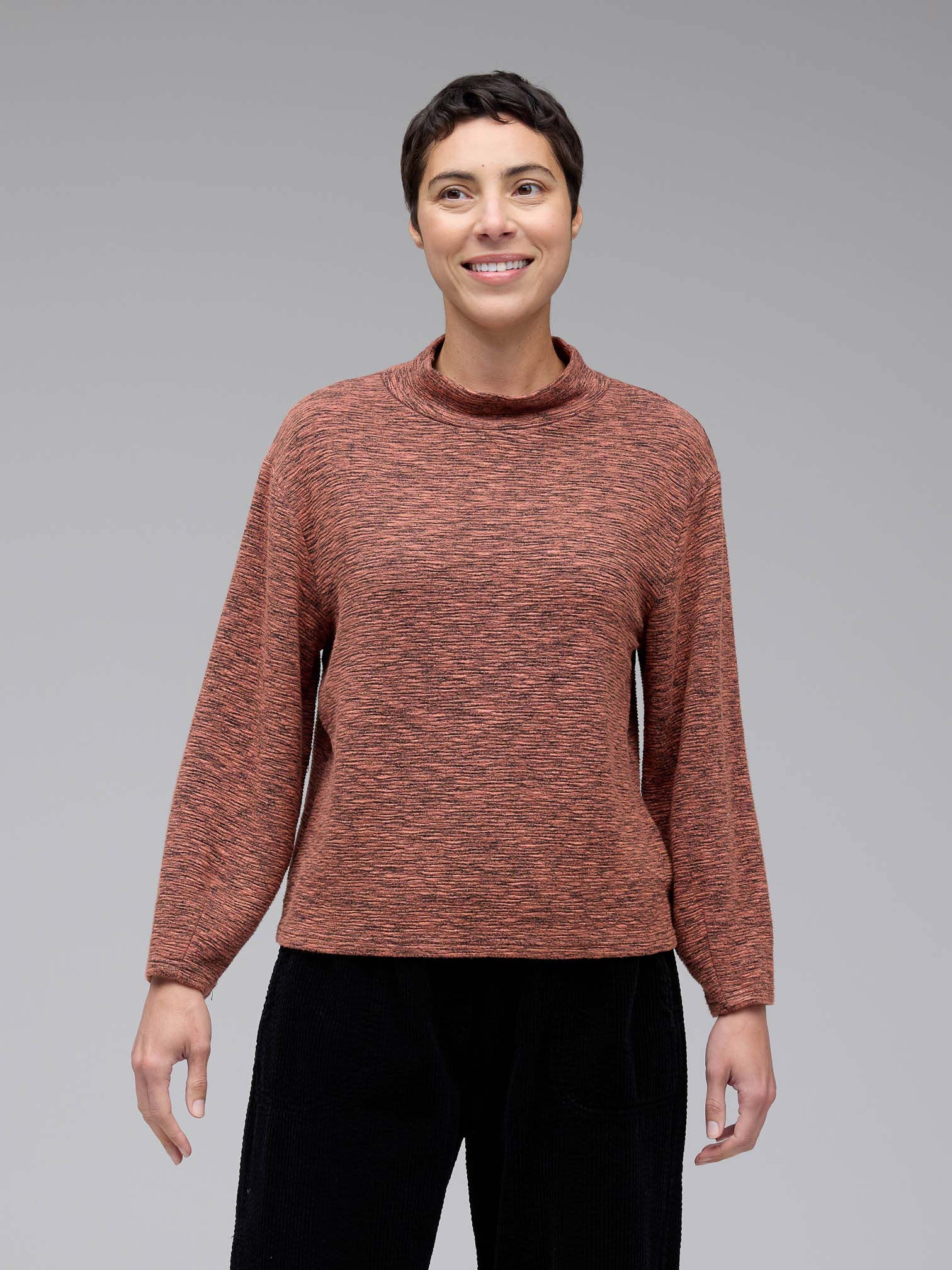 Mock Neck Top