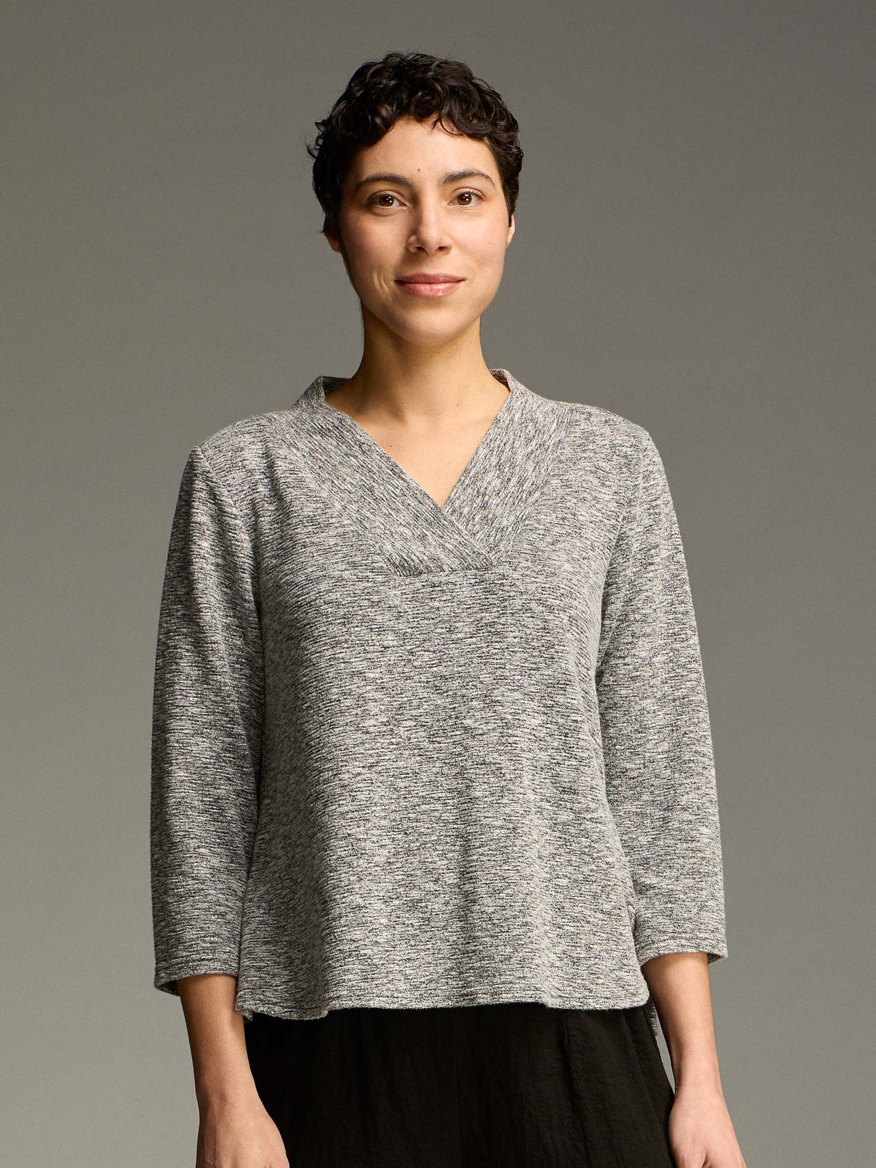 Shawl Collar Top