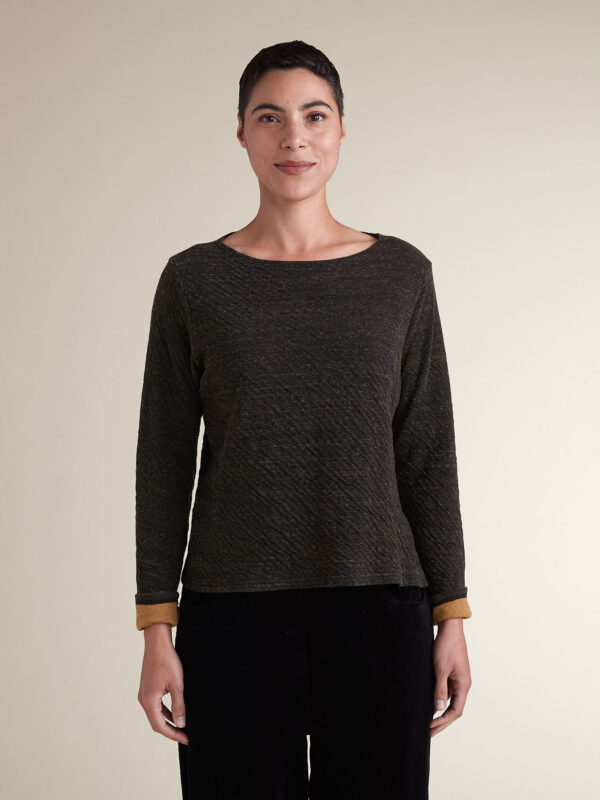 L/S Boatneck Top