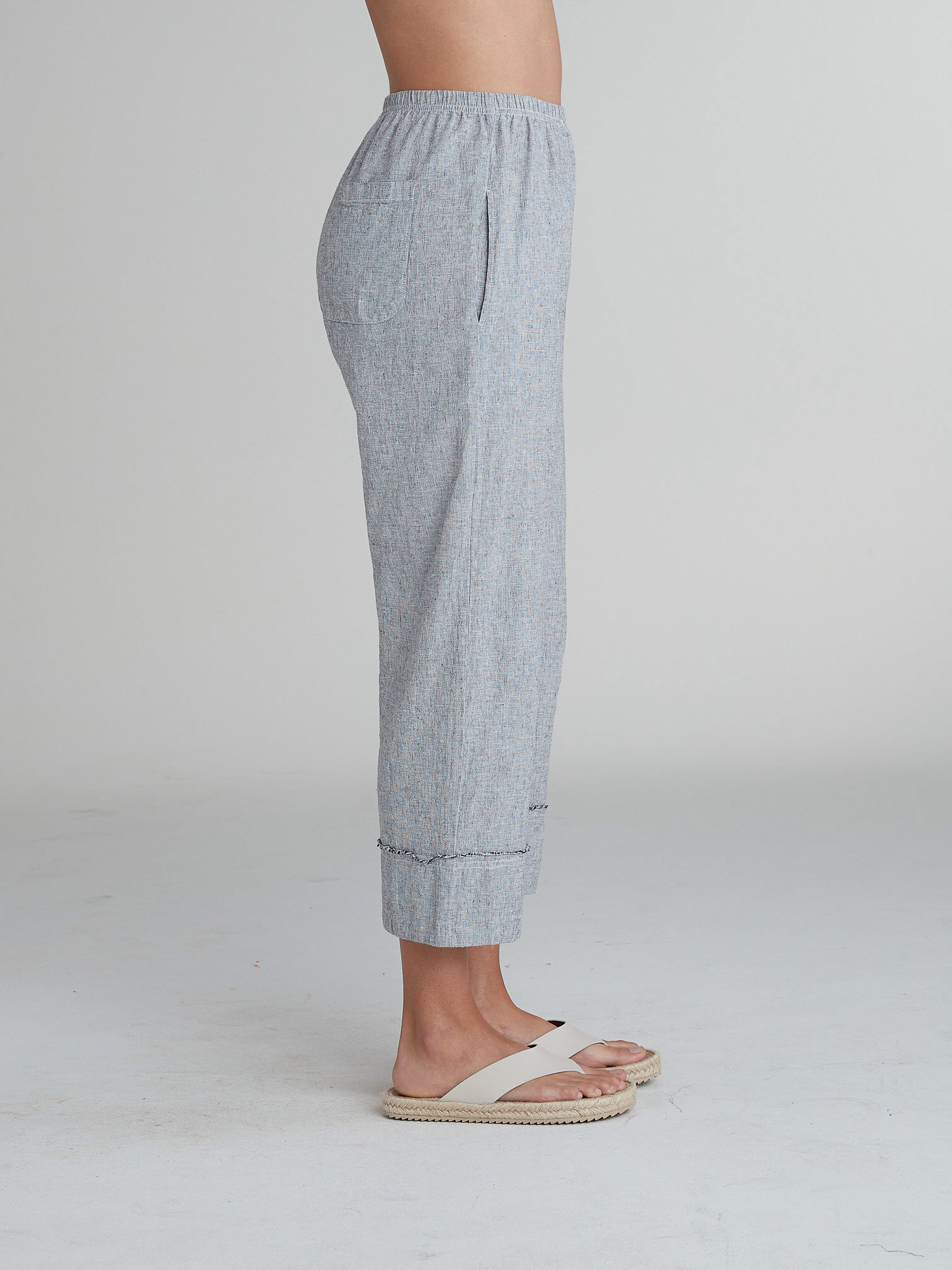 Frayed Cuff Pant