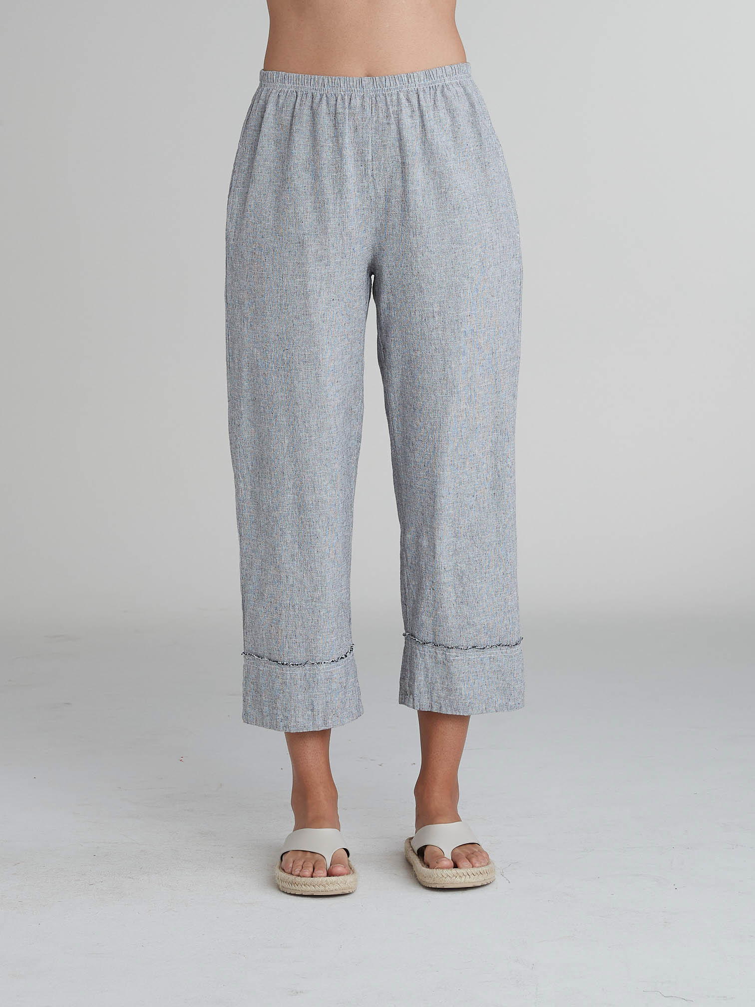 Frayed Cuff Pant