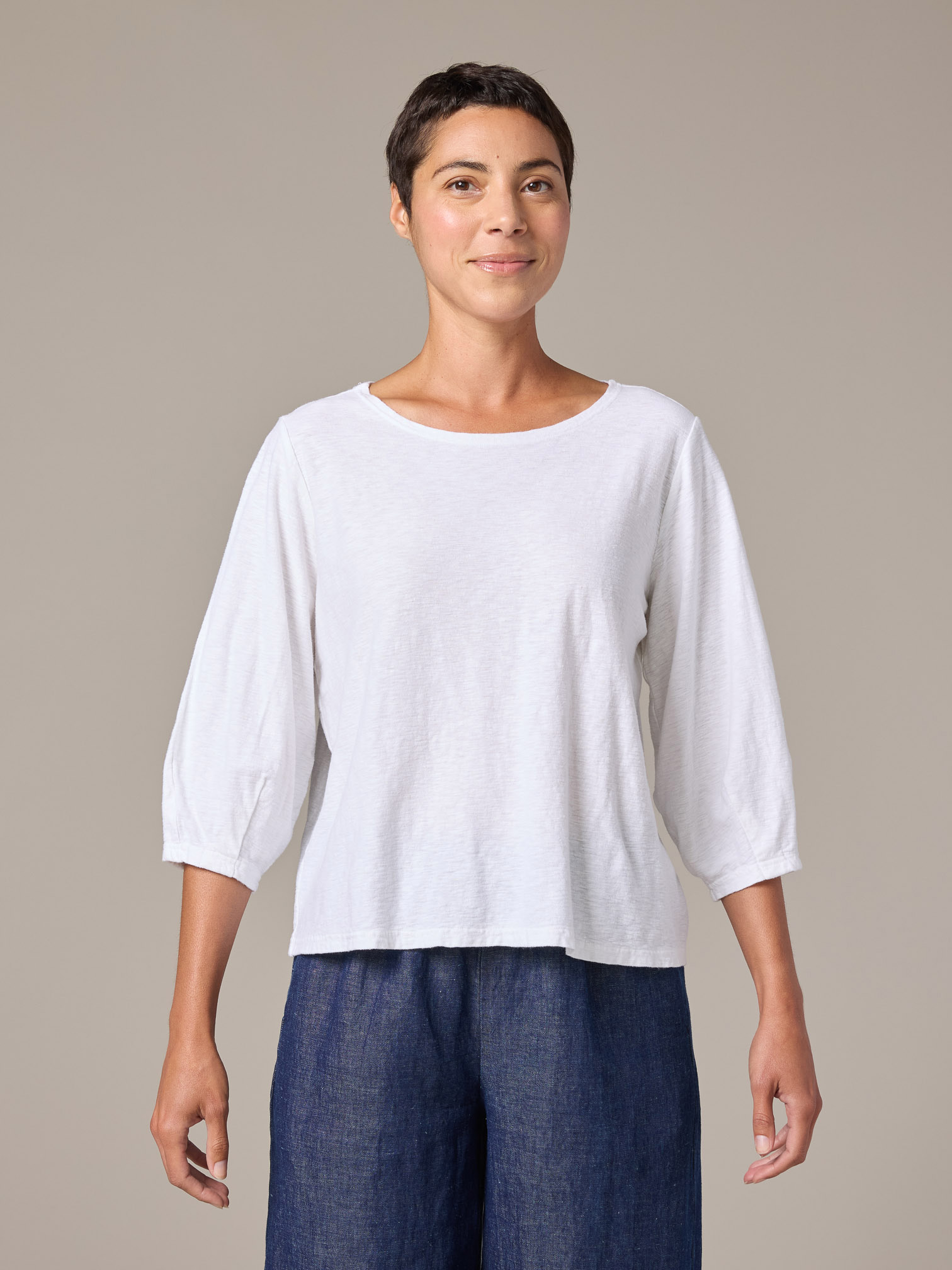 Lantern Slv Top